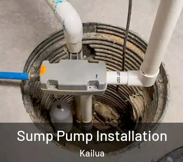  Sump Pump Installation Kailua