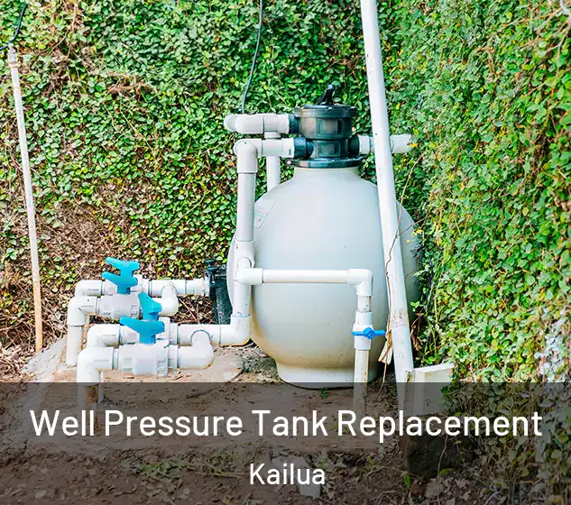  Well Pressure Tank Replacement Kailua